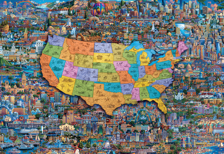 Eric Dowdle: Best of America 2000 Piece Puzzle Eric Dowdle: Best of America 2000 Piece Puzzle