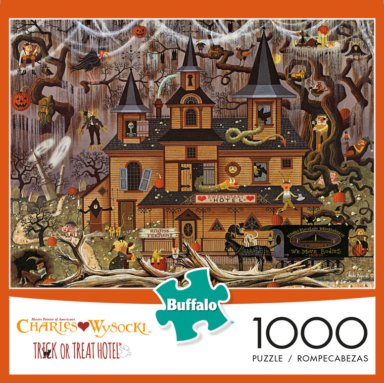 Charles Wysocki Trick or Treat Hotel 1000 Box Charles Wysocki Trick or Treat Hotel 1000 Box