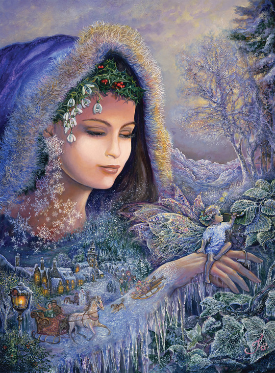 Josephine Wall: Spirit of Winter 1000 Piece Puzzle Josephine Wall: Spirit of Winter 1000 Piece Puzzle