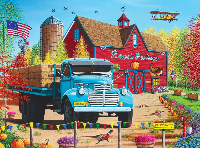 Country Life: Rene's Produce 1000 Piece Puzzle Country Life: Rene's Produce 1000 Piece Puzzle