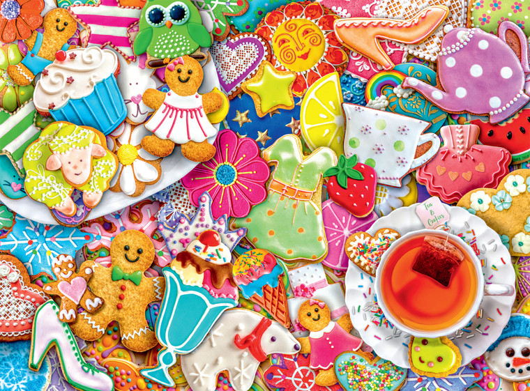 Aimee Stewart:  Tea and Cookies 1000 Piece Puzzle