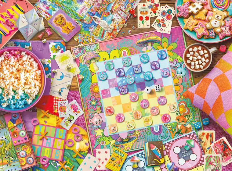 Aimee Stewart:  Kitschy Game Night 1000 Piece Puzzle Aimee Stewart:  Kitschy Game Night 1000 Piece Puzzle
