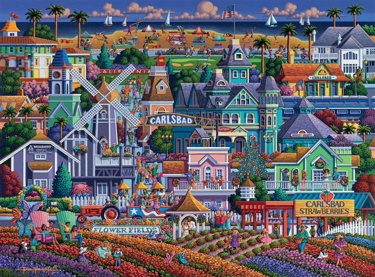 Eric Dowdle: Carlsbad 1000 Piece Puzzle Eric Dowdle: Carlsbad 1000 Piece Puzzle