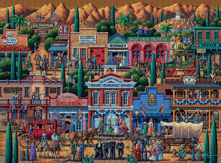 Eric Dowdle: Tombstone 1000 Piece Puzzle Eric Dowdle: Tombstone 1000 Piece Puzzle