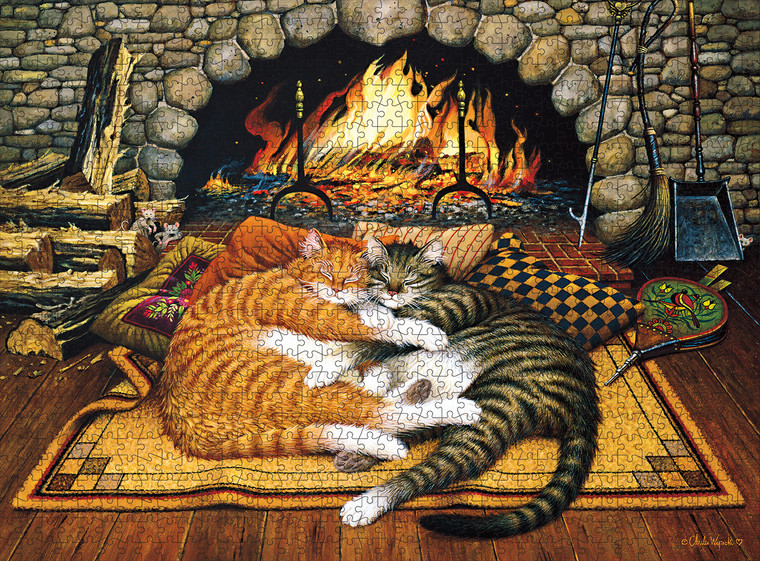 Charles Wysocki: All Burned Out 1000 Piece Puzzle Charles Wysocki: All Burned Out 1000 Piece Puzzle