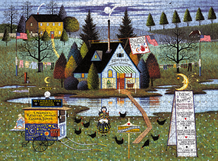 Charles Wysocki: Know it All 1000 Piece Puzzle Charles Wysocki: Know it All 1000 Piece Puzzle